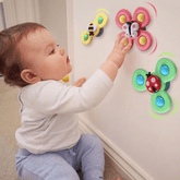 Brinquedo Giratório para Crianças com Ventosa Spinner | Bugs Baby™ - Brinquedo Giratório para Crianças com Ventosa Spinner | Bugs Baby™ - Oceano - Polideia